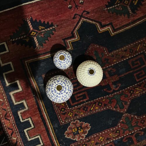 Textured vase "Իմ անուշ" 15 cm