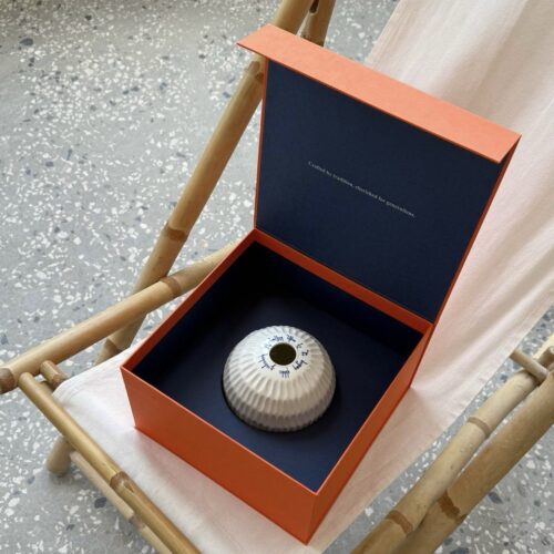 Textured vase "Իմ անուշ" 15 cm